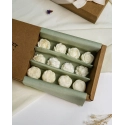 Velvet Almond Signature Set: 12 Wax Melts | Wool & Clover