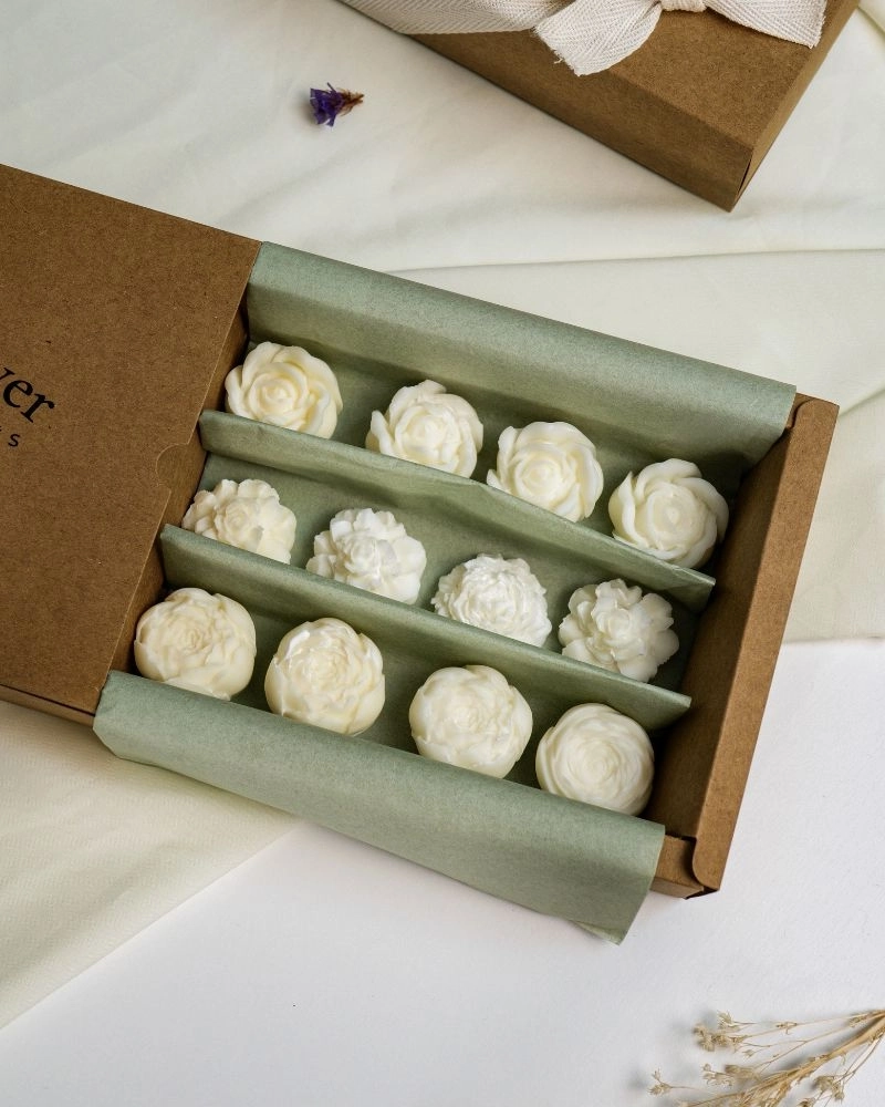 Estuche Flor de Té: 12 Flores | Wool & Clover