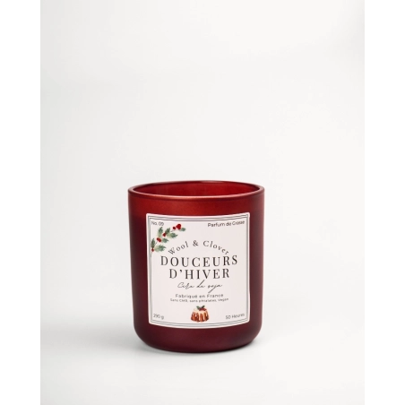 Bougie Douceurs d'Hiver - Marron Glacé & Praline | Wool & Clover