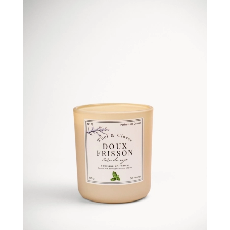 Bougie Doux Frisson - Menthe Givrée & Gourmande | Wool & Clover