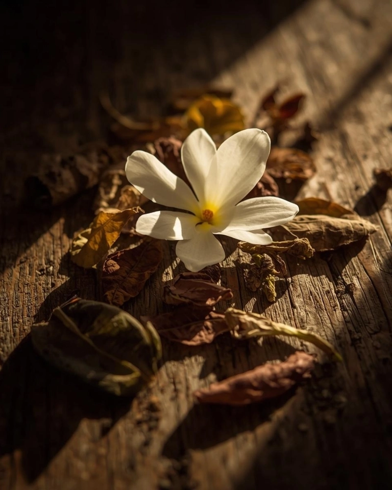 Tea Flower Candle - Fresh & Soothing Scent | Wool & Clover