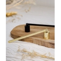 Candle Snuffer - Matte Black Accessory | Wool & Clover