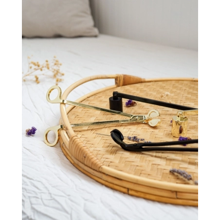 Coffret Accessoires Bougie - Coupe-mèche & Éteignoir | Wool & Clover