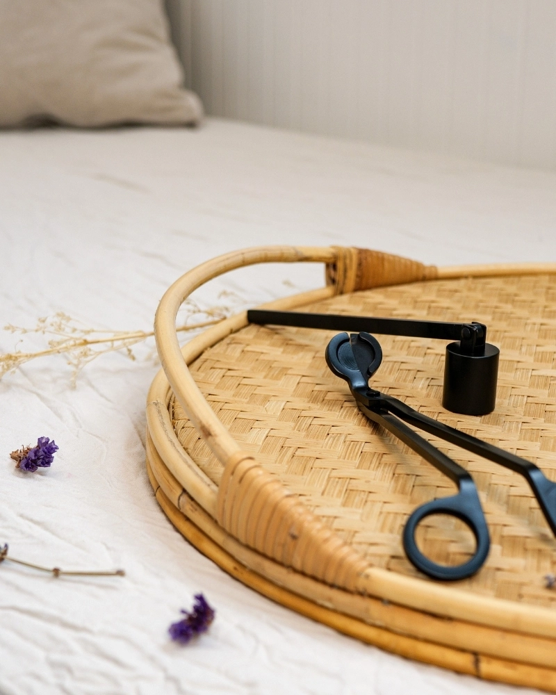 Coffret Accessoires Bougie - Coupe-mèche & Éteignoir | Wool & Clover