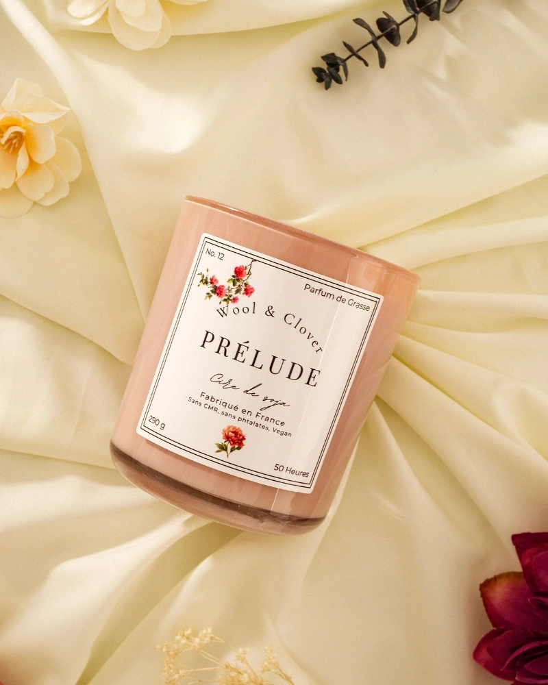 Prelude Candle - Pear & Peony (Valentine's Day) | Wool & Clover