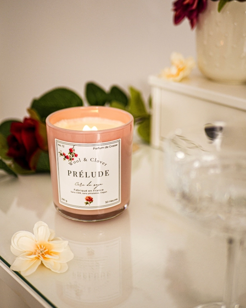Vela Preludio - Pera y Peonía (San Valentín) | Wool & Clover