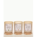 Les Trois Chapitres - Trio de Bougies Artisanales | Wool & Clover